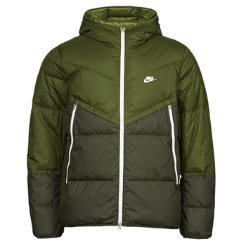 Ruhák Férfi Steppelt kabátok Nike M NSW SF WINDRUNNER HD JKT Zöld / Keki