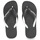 Cipők Lábujjközös papucsok Havaianas TOP MIX Fekete  / Fehér