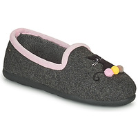 Cipők Női Mamuszok Isotoner 97311 Szürke / Rózsaszín
