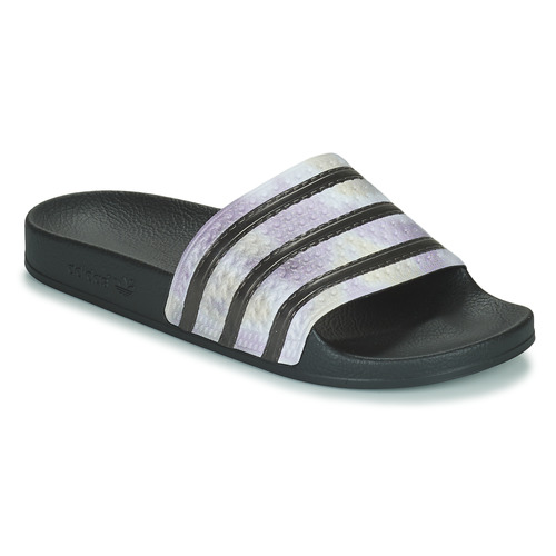 Cipők Női strandpapucsok adidas Originals ADILETTE Fekete  / Ezüst