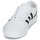 Cipők Rövid szárú edzőcipők adidas Originals DELPALA Fehér / Fekete 