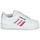 Cipők Lány Rövid szárú edzőcipők adidas Originals CONTINENTAL 80 STRI J Fehér / Rózsaszín
