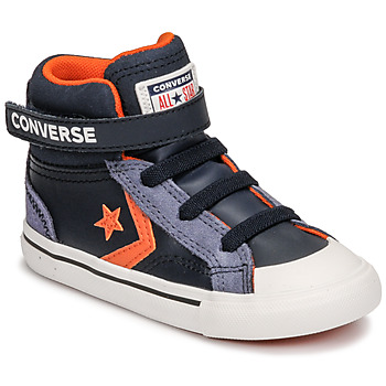 Cipők Gyerek Magas szárú edzőcipők Converse PRO BLAZE STRAP LEATHER TWIST HI Kék