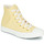 Cipők Női Magas szárú edzőcipők Converse CHUCK TAYLOR ALL STAR HYBRID TEXTURE HI Citromsárga