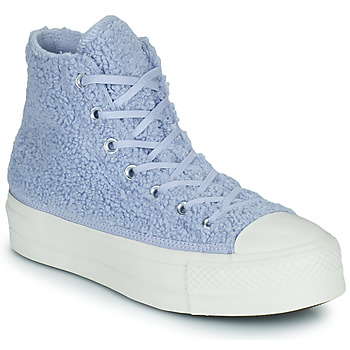Cipők Női Magas szárú edzőcipők Converse CHUCK TAYLOR ALL STAR LIFT COZY UTILITY HI Kék