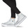 Cipők Női Magas szárú edzőcipők Converse CHUCK TAYLOR ALL STAR LIFT AUTHENTIC GLAM HI Ezüst / Fehér