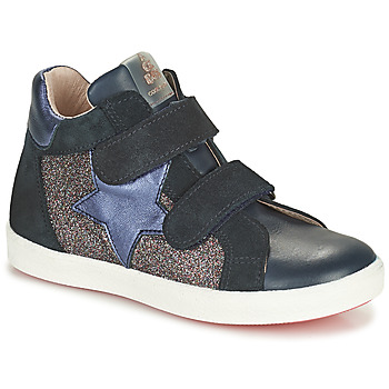 Cipők Lány Magas szárú edzőcipők Acebo's 5541SX-MARINO Tengerész