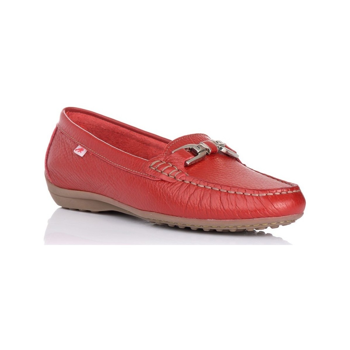 Cipők Női Rövid szárú edzőcipők Fluchos MOKASZIN  F0804 Piros