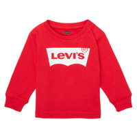 Ruhák Fiú Hosszú ujjú pólók Levi's L/S BATWING TEE Piros