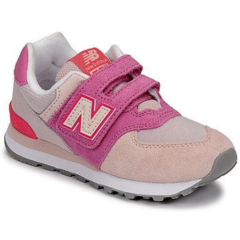 Cipők Lány Rövid szárú edzőcipők New Balance 574 Rózsaszín / Lila