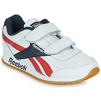 Cipők Gyerek Rövid szárú edzőcipők Reebok Classic REEBOK ROYAL CLJOG 2 2V Fehér / Tengerész / Piros
