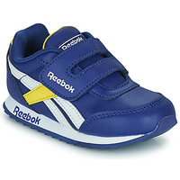 Cipők Gyerek Rövid szárú edzőcipők Reebok Classic REEBOK ROYAL CLJOG 2  KC Kék / Citromsárga / Fehér