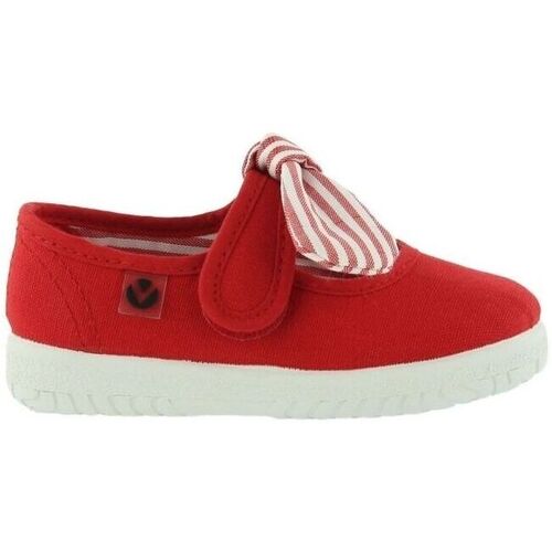 Cipők Gyerek Oxford cipők Victoria Baby 05110 - Rojo Piros