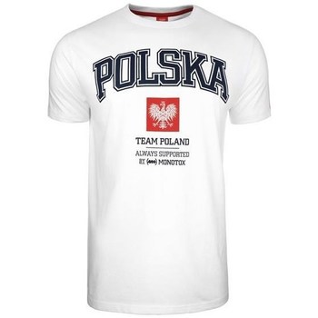Ruhák Férfi Rövid ujjú pólók Monotox Polska College Fehér