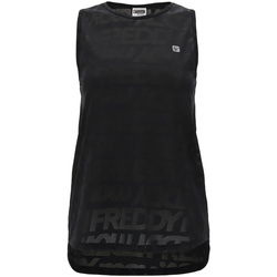 Ruhák Női Trikók / Ujjatlan pólók Freddy S1WFTK3 Fekete 
