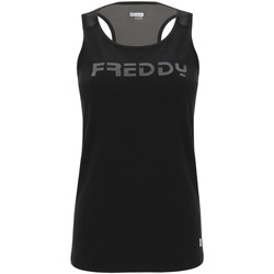 Ruhák Női Trikók / Ujjatlan pólók Freddy S1WTBK1 Fekete 