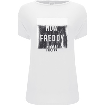 Ruhák Női Pólók / Galléros Pólók Freddy S1WSDT3 Fehér