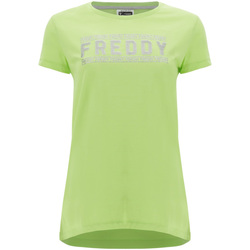 Ruhák Női Rövid ujjú pólók Freddy S1WCLT2 Zöld