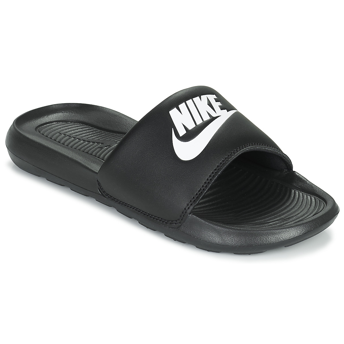 Cipők Női strandpapucsok Nike VICTORI ONE Fekete 