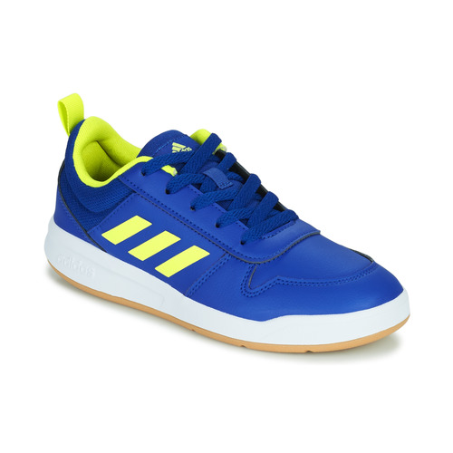 Cipők Gyerek Rövid szárú edzőcipők adidas Performance TENSAUR K Kék / Fluoreszkáló