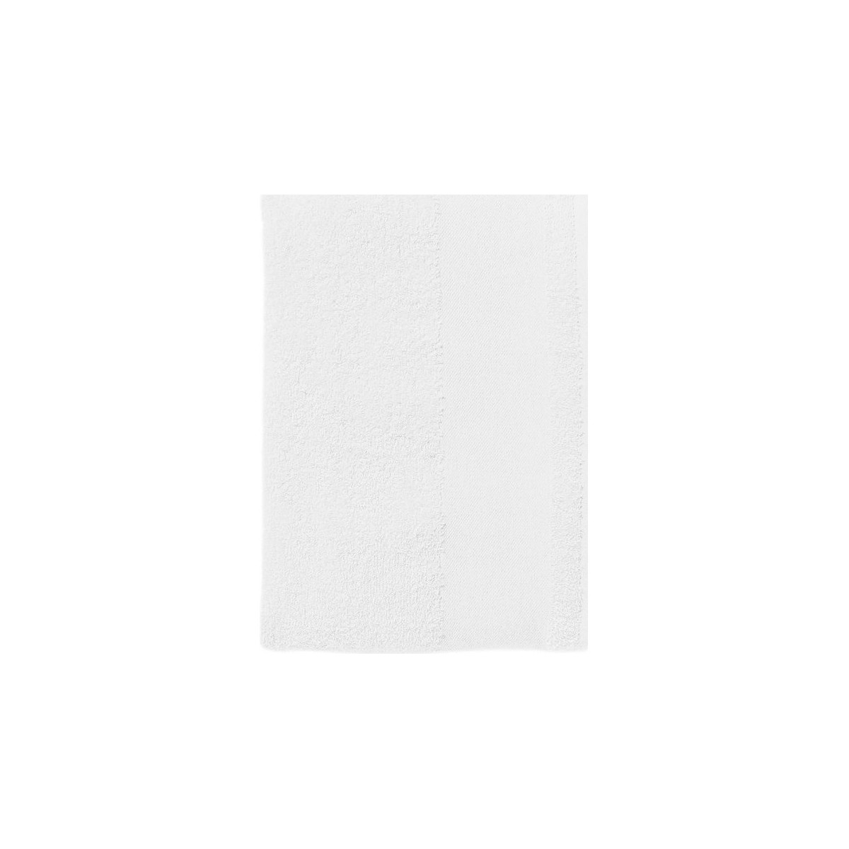 Otthon Törölköző és tisztálkodó kesztyű Sols BAYSIDE 100 Blanco Fehér