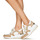 Cipők Női Rövid szárú edzőcipők MICHAEL Michael Kors LIV Teve / Fehér