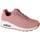 Cipők Női Rövid szárú edzőcipők Skechers Unostand ON Air Rózsaszín