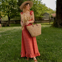 Ruhák Női Hosszú ruhák Céleste AURORE version courte Piros