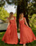 Ruhák Női Hosszú ruhák Céleste AURORE Piros