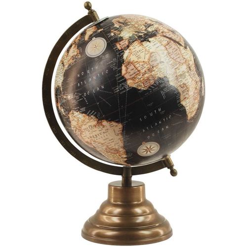 Otthon Szobrok / figurák Signes Grimalt Globe Világ 20 Cm Fekete 