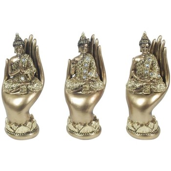 Otthon Szobrok / figurák Signes Grimalt Buddha On Hand 3 Dif. Arany