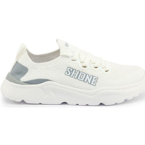Cipők Férfi Divat edzőcipők Shone 155-001 White Fehér