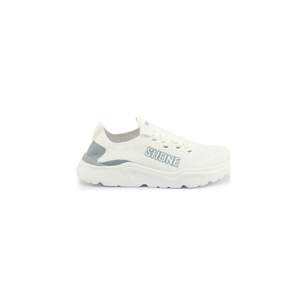 Cipők Férfi Divat edzőcipők Shone 155-001 White Fehér