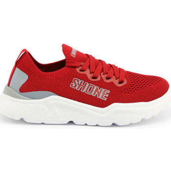 Cipők Férfi Divat edzőcipők Shone - 155-001 Piros