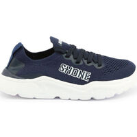 Cipők Férfi Divat edzőcipők Shone - 155-001 Kék
