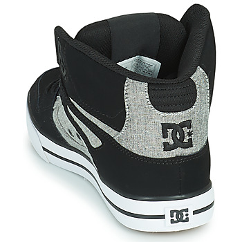 DC Shoes PURE HIGH-TOP WC Fekete  / Szürke