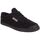 Cipők Férfi Divat edzőcipők Kawasaki Original Teddy Canvas Shoe K204501 1001S Black Solid Fekete 