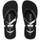 Cipők Női Lábujjközös papucsok Calvin Klein Jeans BEACH Fekete 