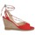 Cipők Női Szandálok / Saruk Petite Mendigote BLONDIE Piros