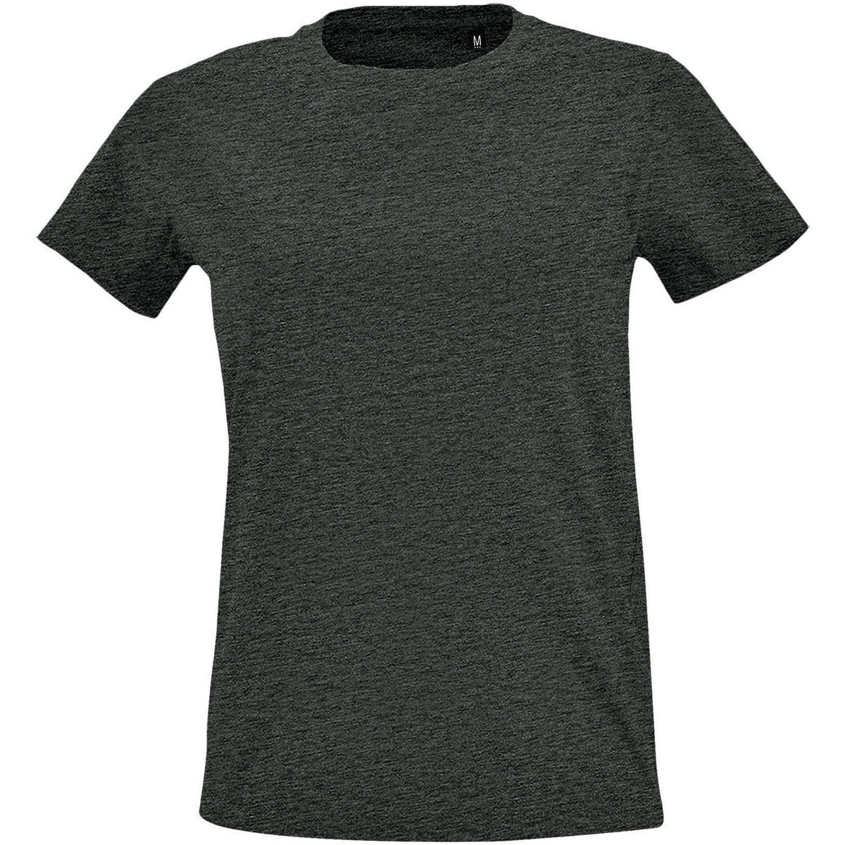 Ruhák Női Rövid ujjú pólók Sols Camiseta IMPERIAL FIT color Antracita Szürke