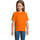 Ruhák Gyerek Rövid ujjú pólók Sols Camista infantil color Naranja Narancssárga