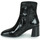 Cipők Női Bokacsizmák Maison Minelli SELINA Fekete 