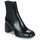 Cipők Női Bokacsizmák Maison Minelli NEOPARA Fekete 