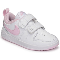 Cipők Gyerek Rövid szárú edzőcipők Nike NIKE PICO 5 (PSV) Fehér / Rózsaszín