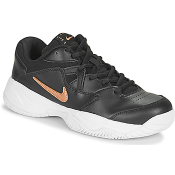 Cipők Női Rövid szárú edzőcipők Nike WMNS NIKE COURT LITE 2 Fekete  / Bronz