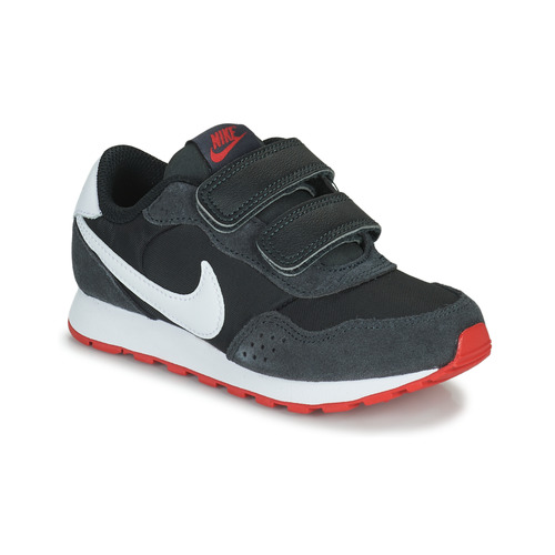 Cipők Gyerek Rövid szárú edzőcipők Nike NIKE MD VALIANT (TDV) Fekete  / Fehér