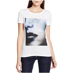 Ruhák Női Rövid ujjú pólók Calvin Klein Jeans  Fehér