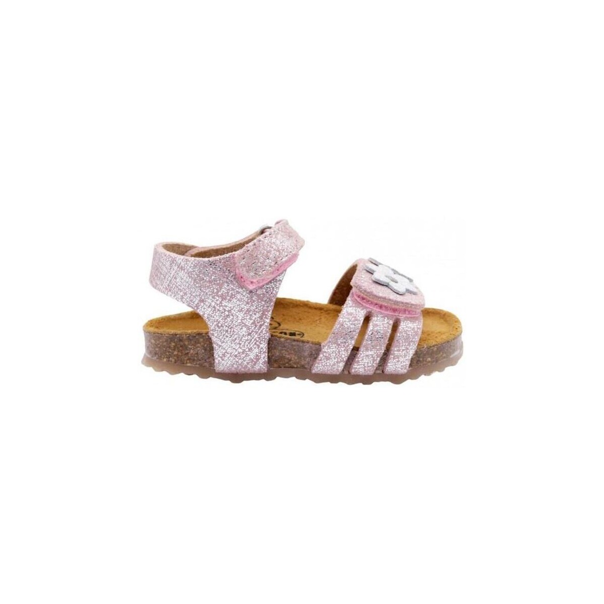 Cipők Gyerek Szandálok / Saruk Plakton Baby Ponette B - Antique Blanco Rózsaszín