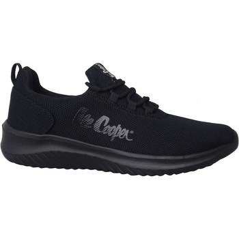 Cipők Női Rövid szárú edzőcipők Lee Cooper Lcw 21 32 0271L Fekete 