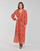 Ruhák Női Hosszú ruhák Vero Moda VMFLOW Piros